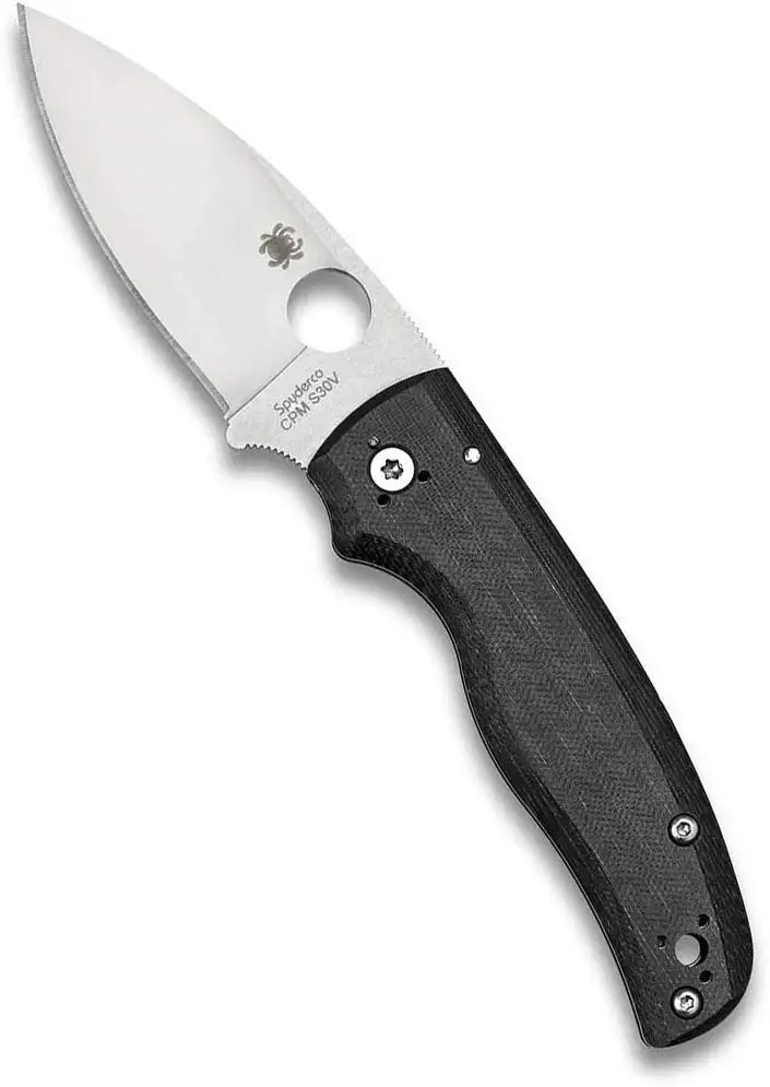 Spyderco Shaman Compression Lock Knife Black G-10 *2nd (3.6" Satin)